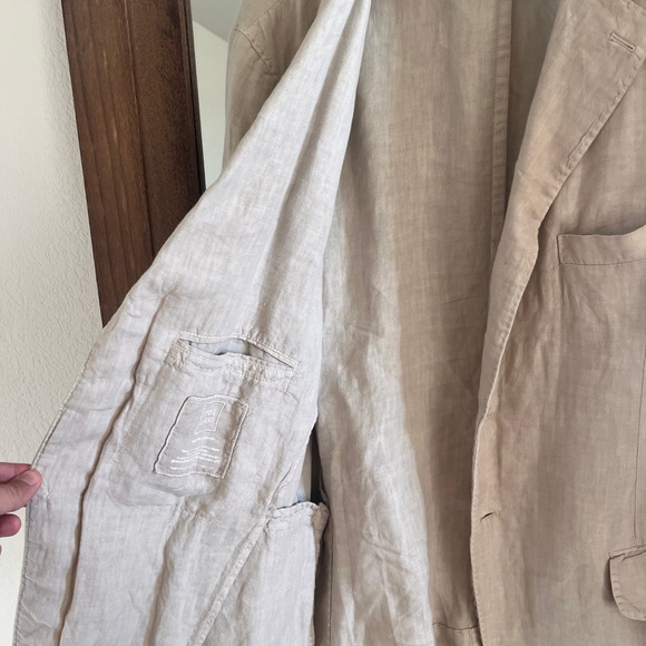 COPY - Men’s Lino 120% linen jacket - Picture 11 of 16